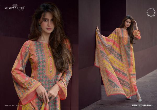 Mumtaz Summer Story Digital Printed Dress Material Collection